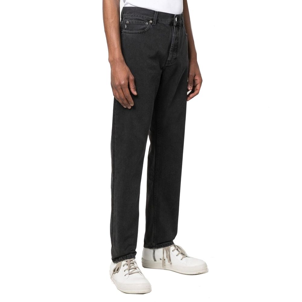 Ambush Black Cotton Slim Fit Jeans