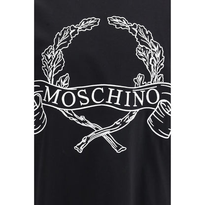 Moschino Black Cotton T-Shirt