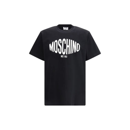 Moschino Black Cotton T-Shirt
