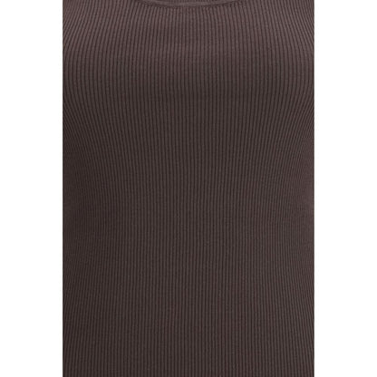 P.A.R.O.S.H. Brown Cotton Top