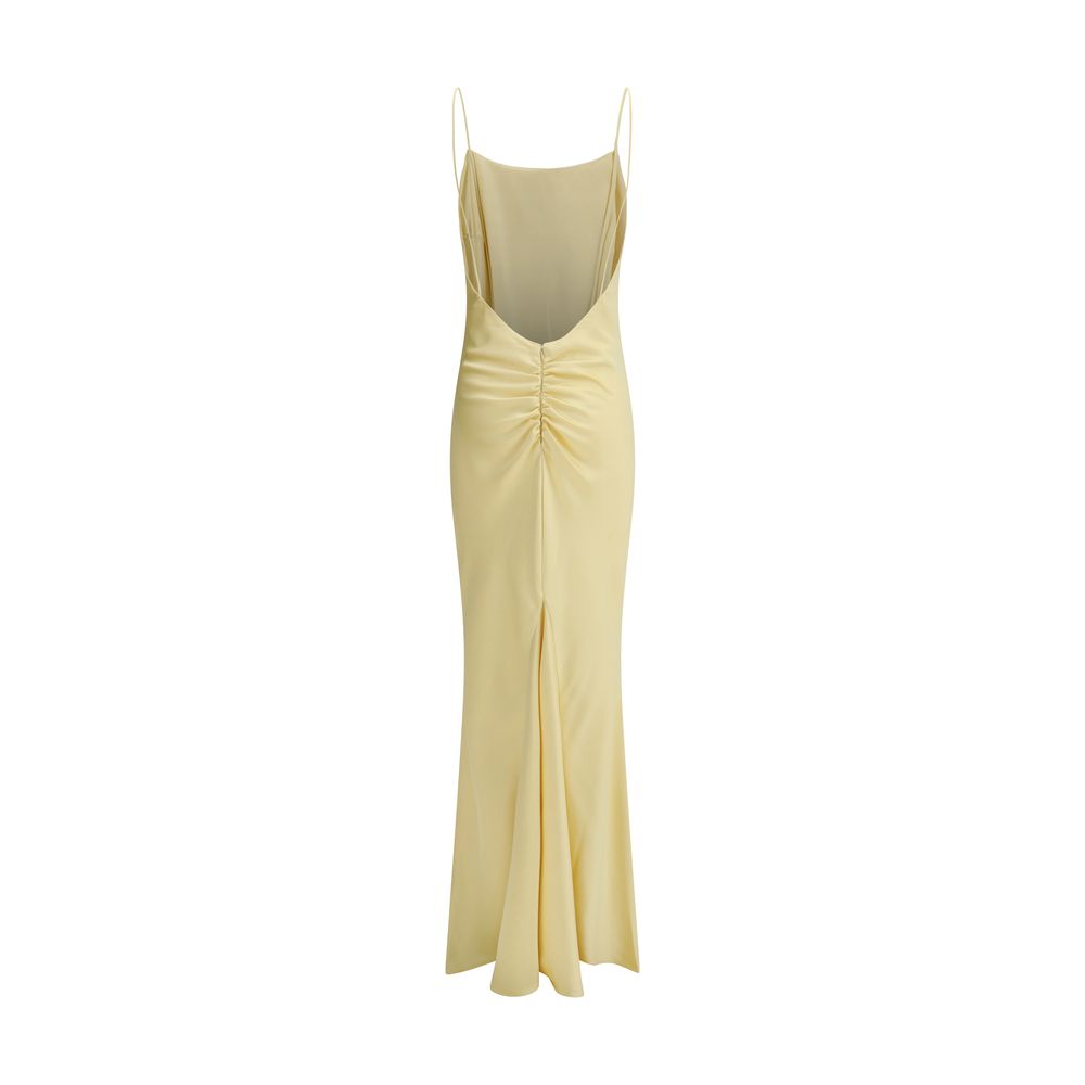The Andamane Bicolor Polyester Long Dress