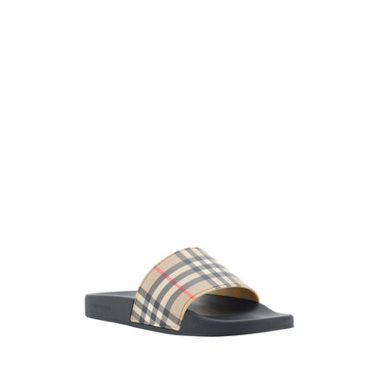 Burberry Brown Polyethylene Flat Sandals