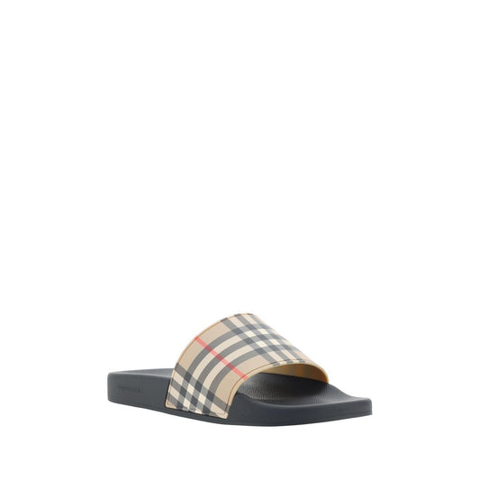 Burberry Brown Polyethylene Flat Sandals
