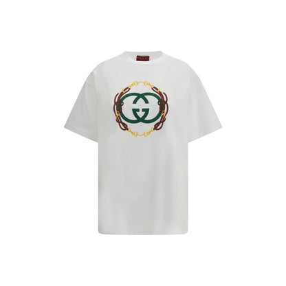 Gucci White Cotton T-Shirt