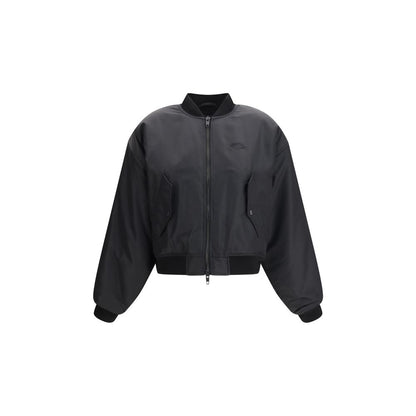 Balenciaga Black Polyamide Bomber
