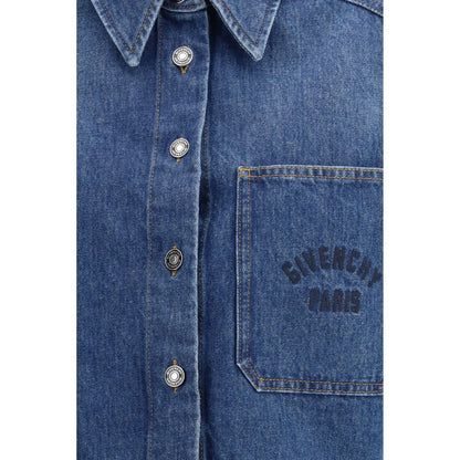 Givenchy Blue Denim Shirt