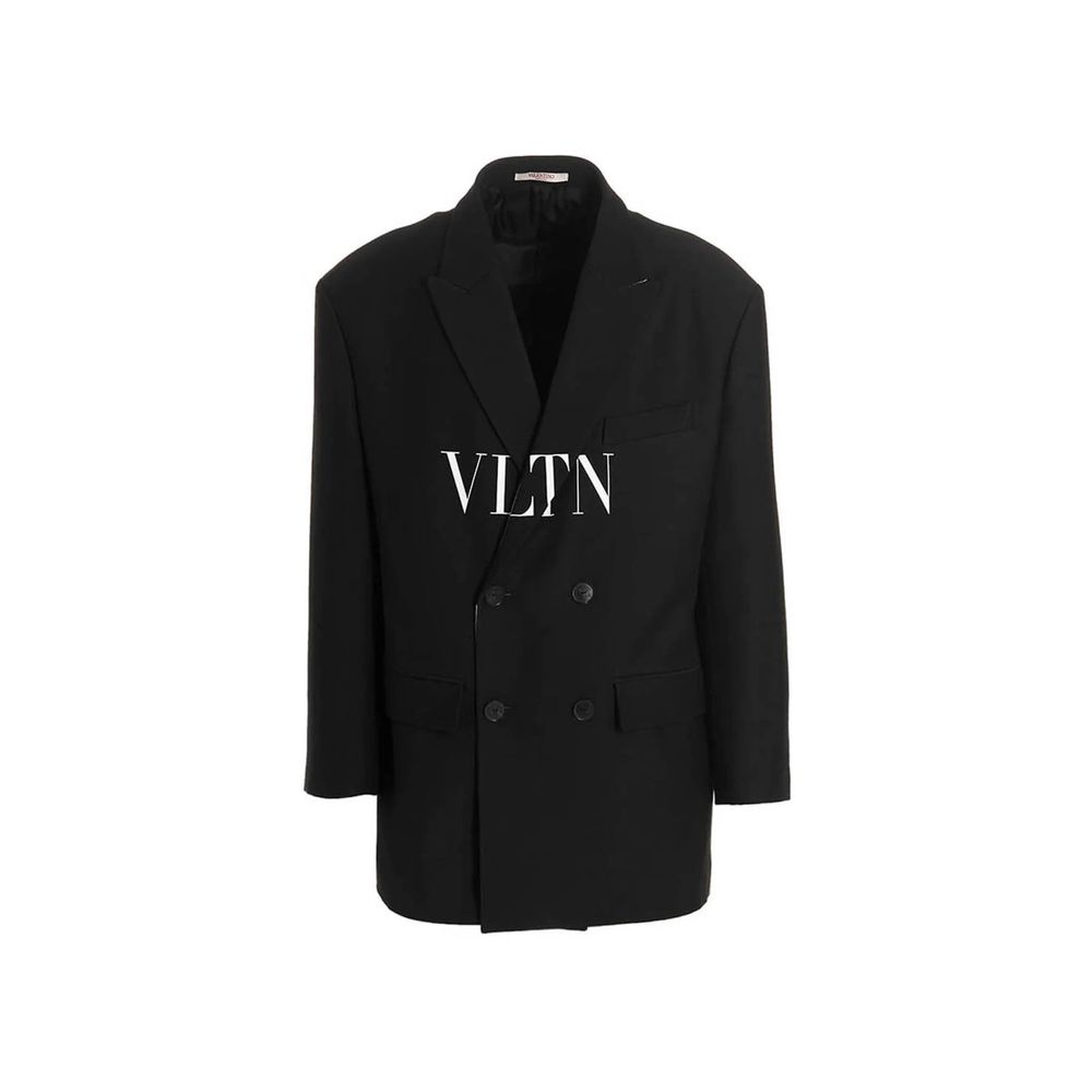 Valentino Black Silk Blazer