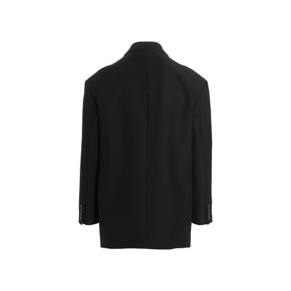Valentino Black Silk Blazer