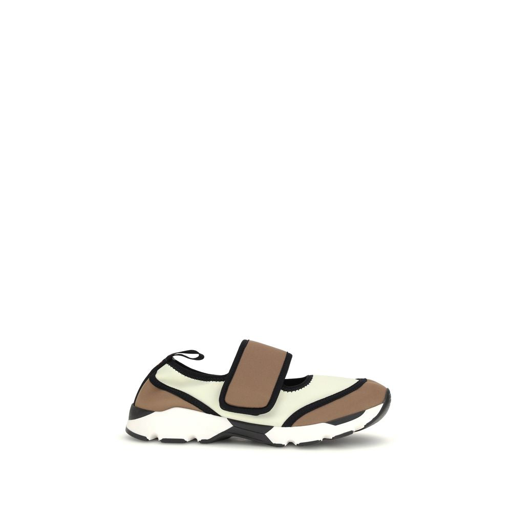 Marni Multicolor Polyamide Athletic Sneakers
