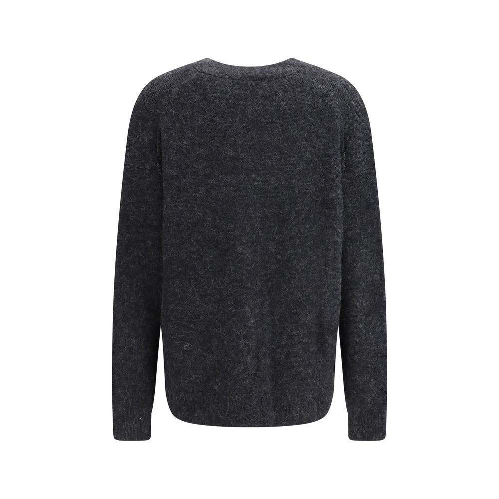 Marant Etoile Gray Alpaca Vicugna Pacos Cardigan