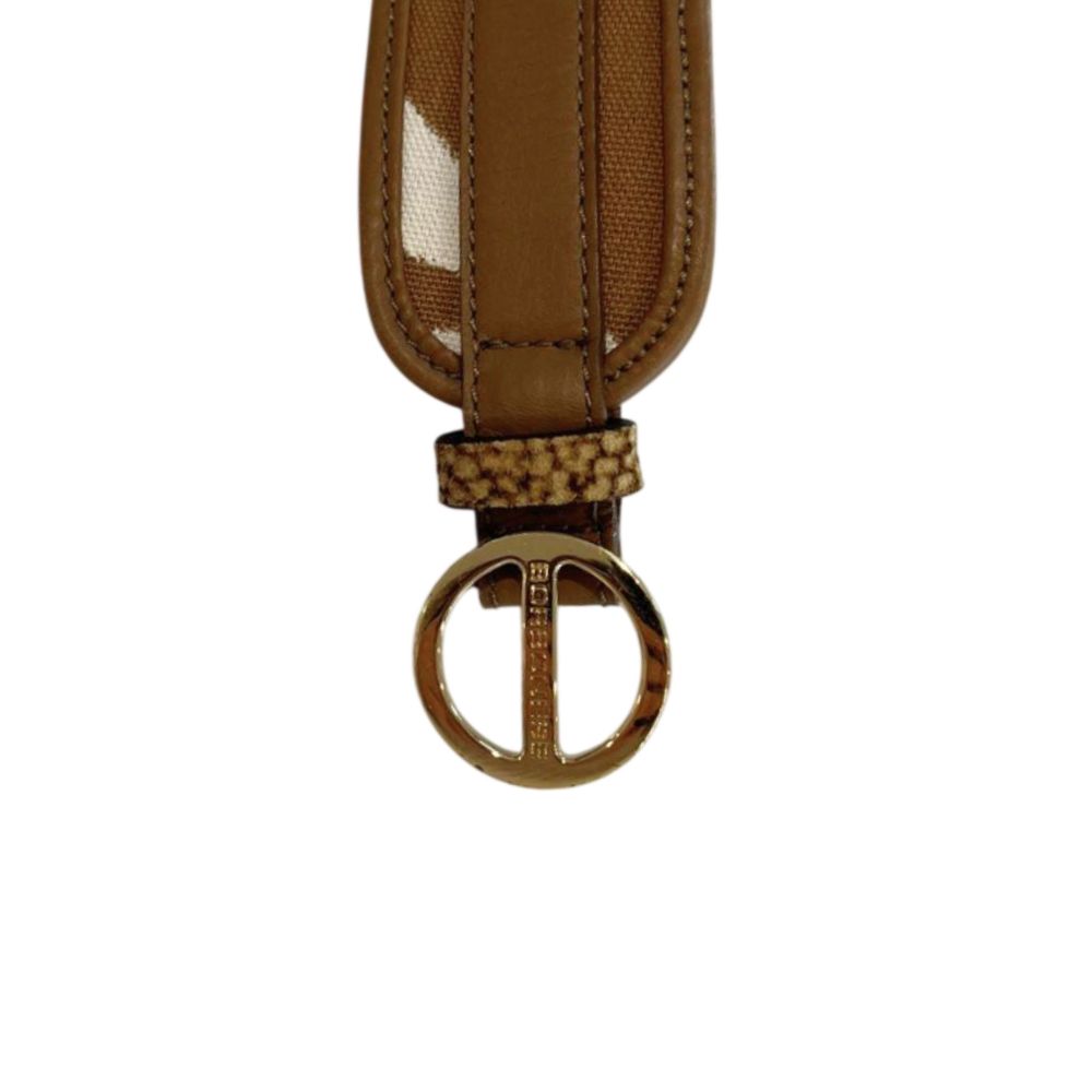 Borbonese Brown Genuine Leather Women Belt