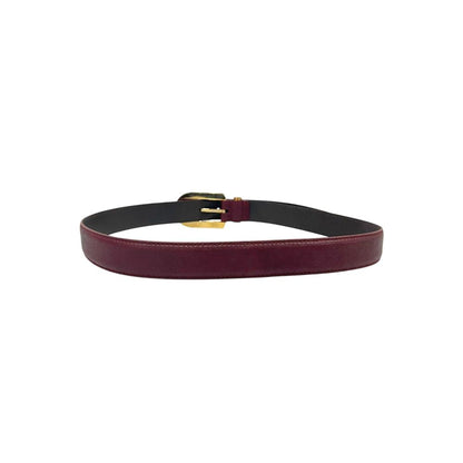 Borbonese Red Leather Women Belt