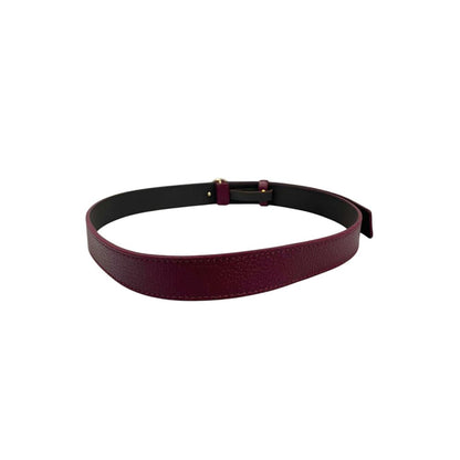 Borbonese Red Genuine Leather Women's Belt