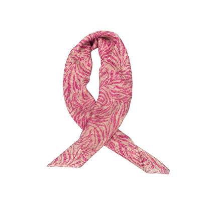 Borbonese Pink Silk Women Scarf