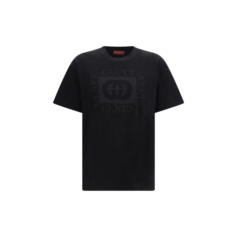 Gucci Black Cotton T-Shirt