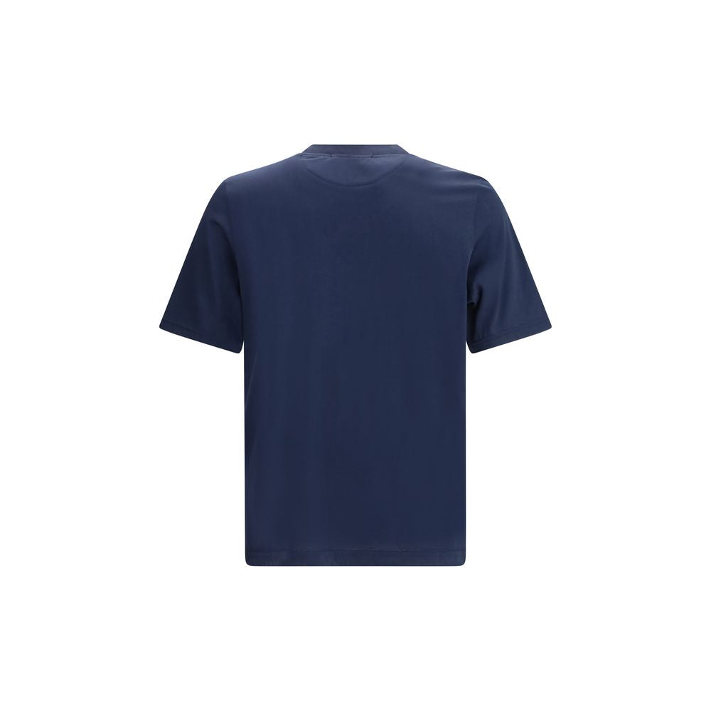 Cruna Blue Cotton T-Shirt