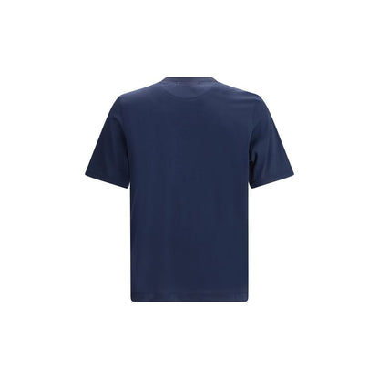 Cruna Blue Cotton T-Shirt