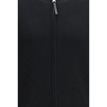 Givenchy Black Wool Cardigan