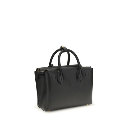 MCM Black Calf Leather Bos Taurus Handbag