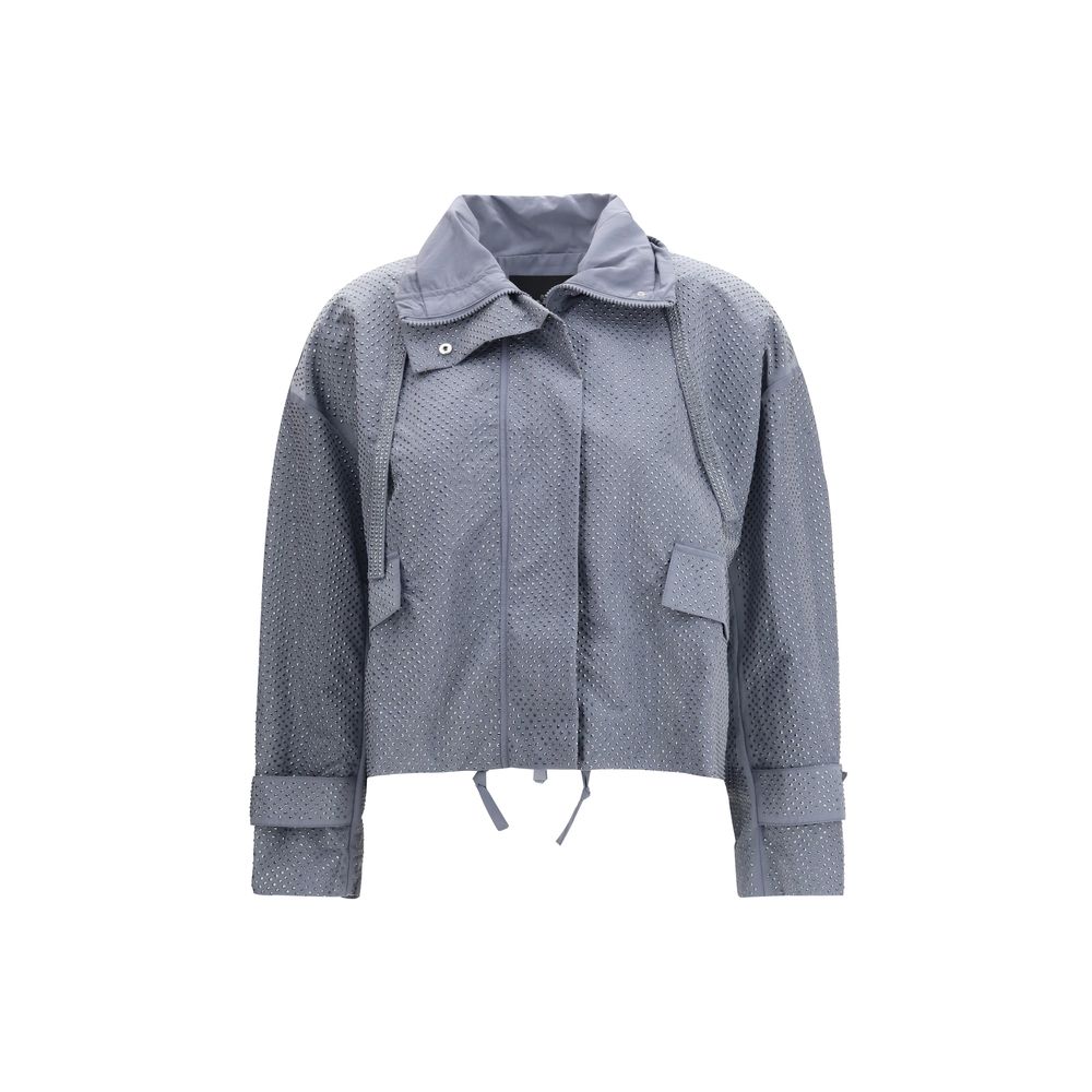 PINKO Blue Polyester Shell Jacket