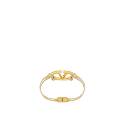 Valentino Garavani Beige Cotton Bracelet