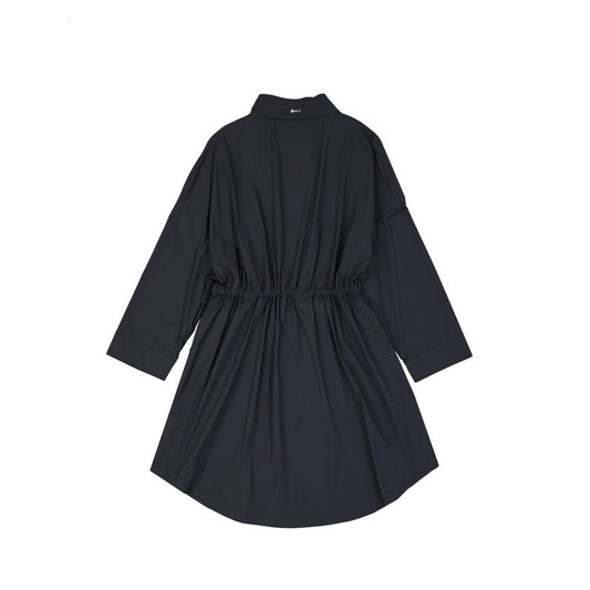 Herno Black Polyamide Coat