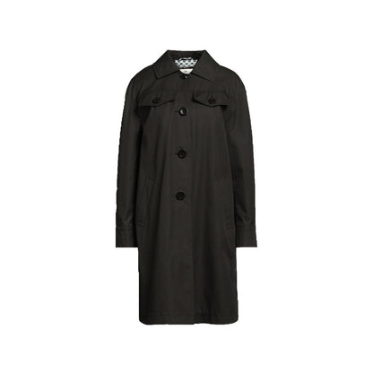 Herno Black Cotton Parka