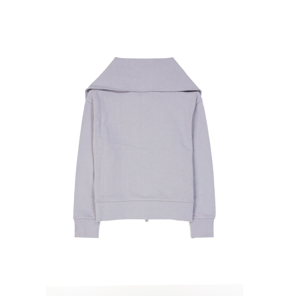 Herno Purple Cotton Cardigan