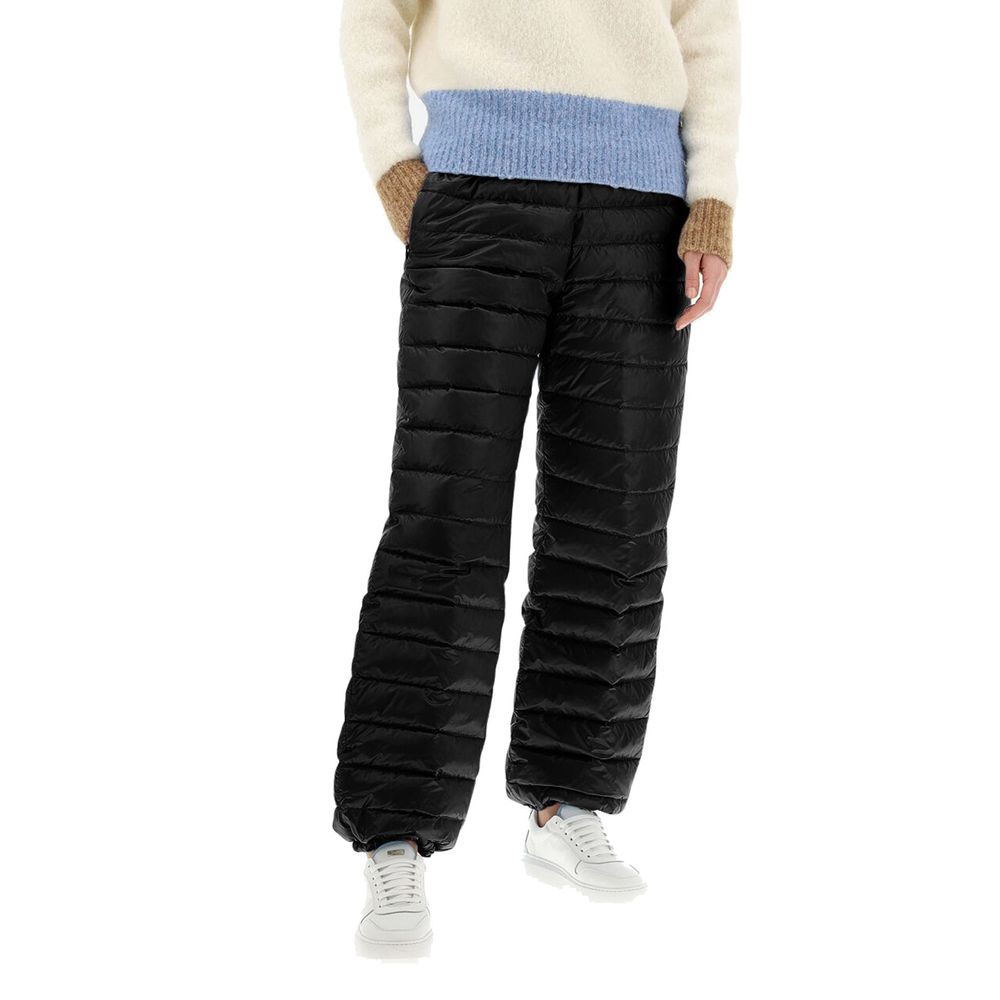 Herno Black Polyamide Casual Pants