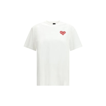 PINKO White Cotton T-Shirt
