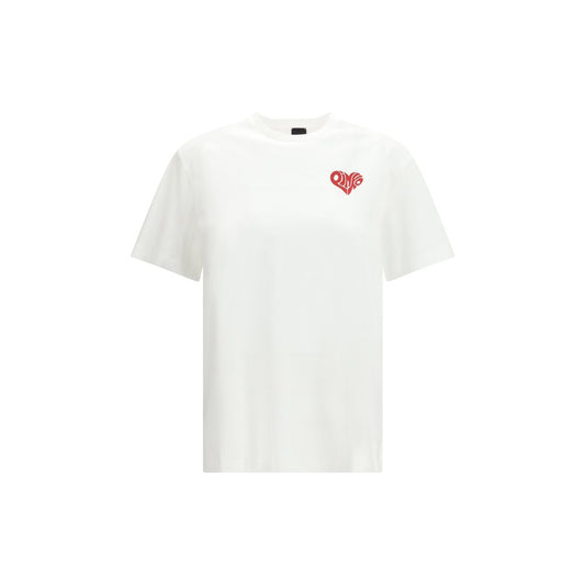 PINKO White Cotton T-Shirt
