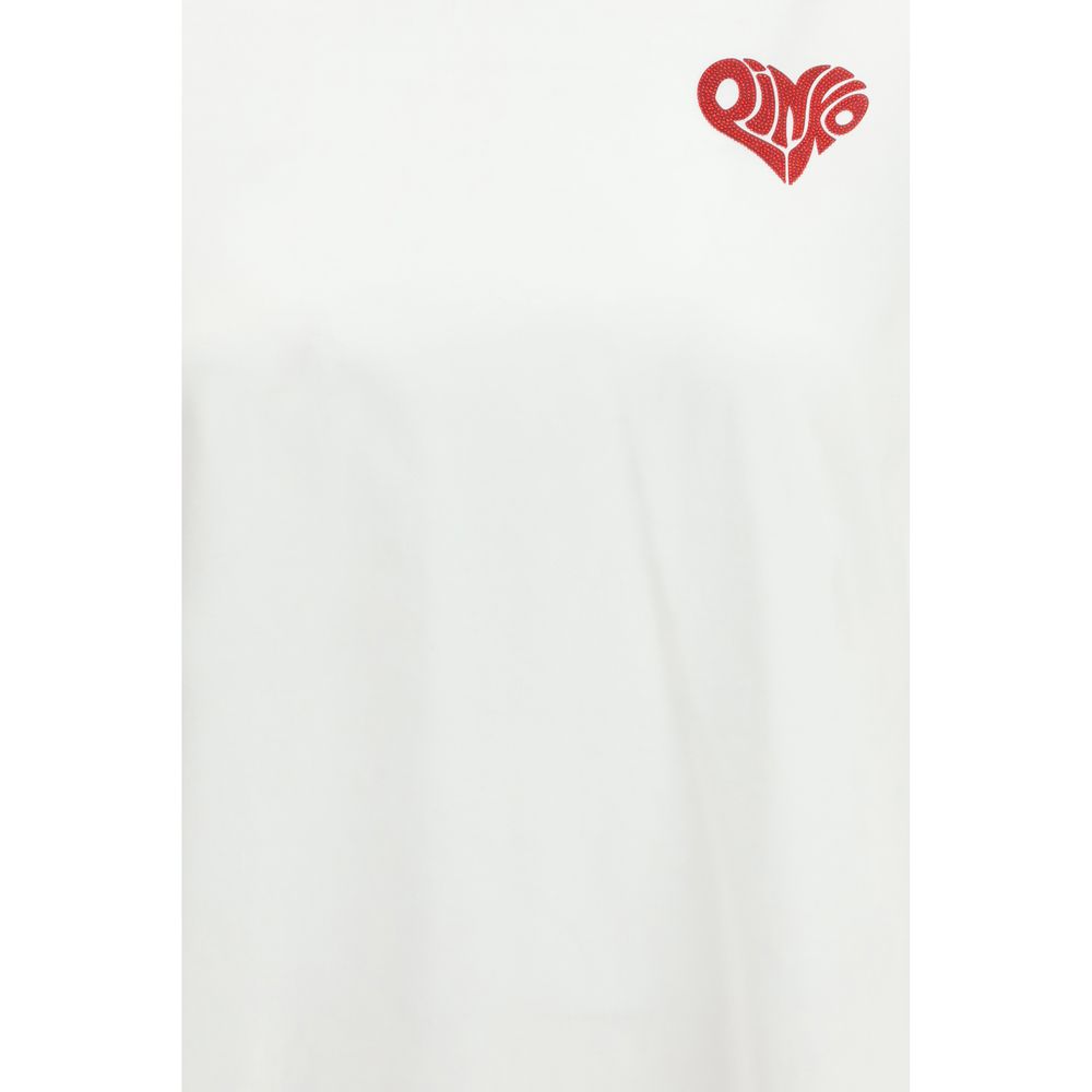 PINKO White Cotton T-Shirt