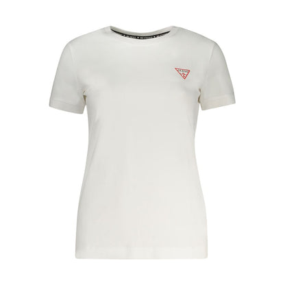 Guess Jeans Bianco Cotton Women T-Shirt