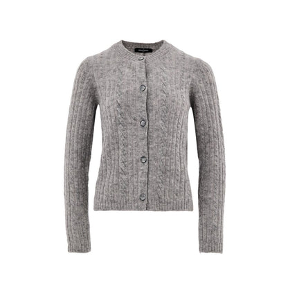 Gran Sasso Gray Wool Cardigan