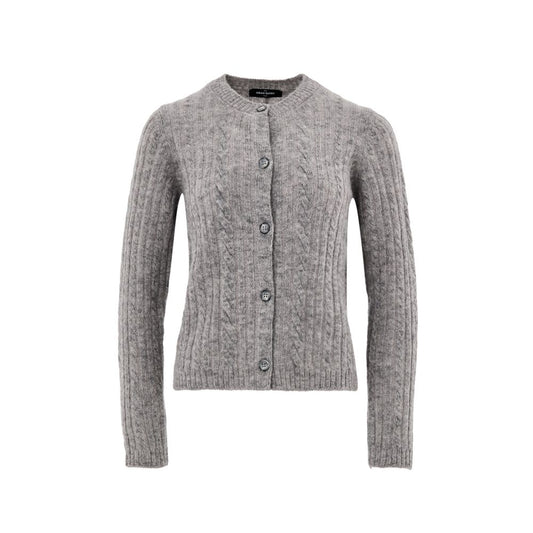 Gran Sasso Gray Wool Cardigan