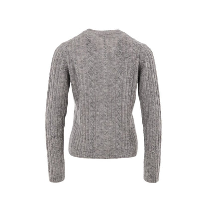 Gran Sasso Gray Wool Cardigan