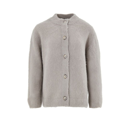 Gran Sasso Beige Wool Cardigan