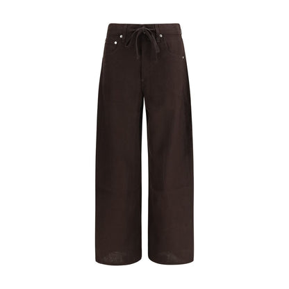 Citizens of Humanity Brown Linen Casual Pants