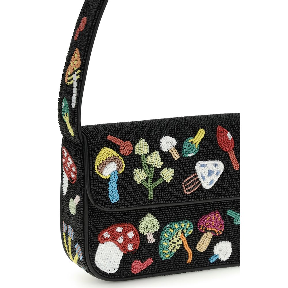 Staud Multicolor Rayon Shoulder Bag