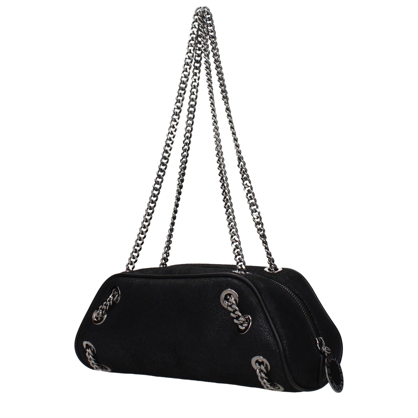Stella McCartney Black Leather Shoulder Bag