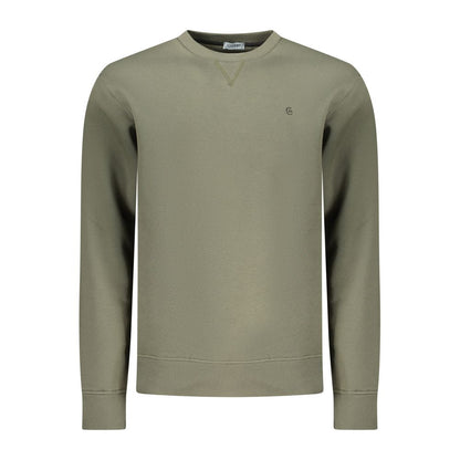 Coveri Moving Verde Cotton Men Sweatshirt