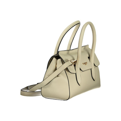 Twinset Beige Polyurethane Women Tote