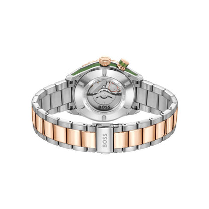 Hugo Boss Gray Stainless Steel Dress Watch