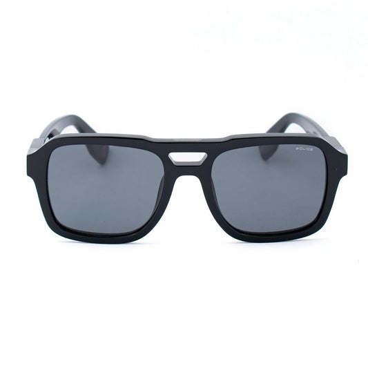 Police Black Acetate Sunglasses