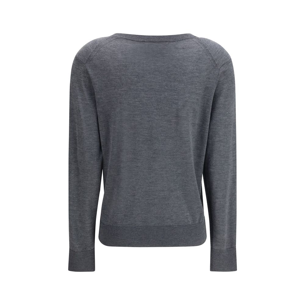 Loulou De Saison Gray Cashmere Sweater