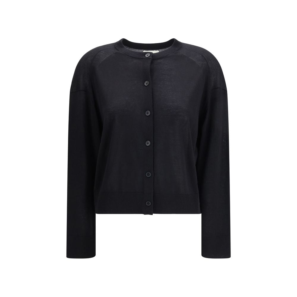 Loulou De Saison Black Cashmere Cardigan