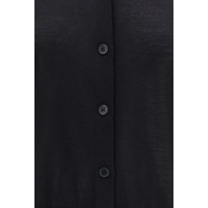 Loulou De Saison Black Cashmere Cardigan