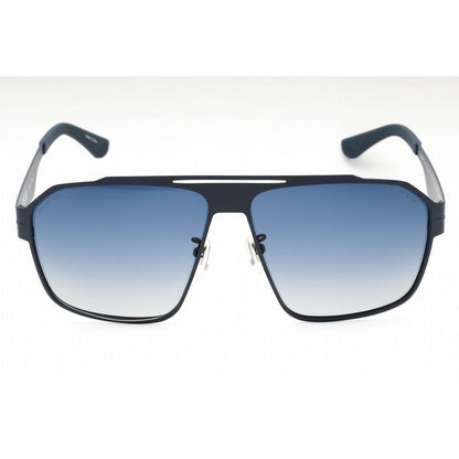 Police Blue Metal Sunglasses
