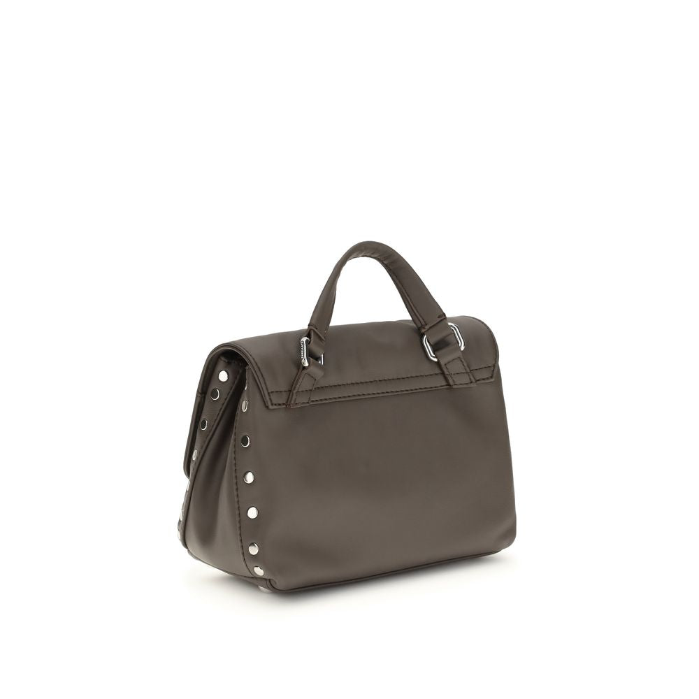 Zanellato Brown Calf Leather Bos Taurus Handbag