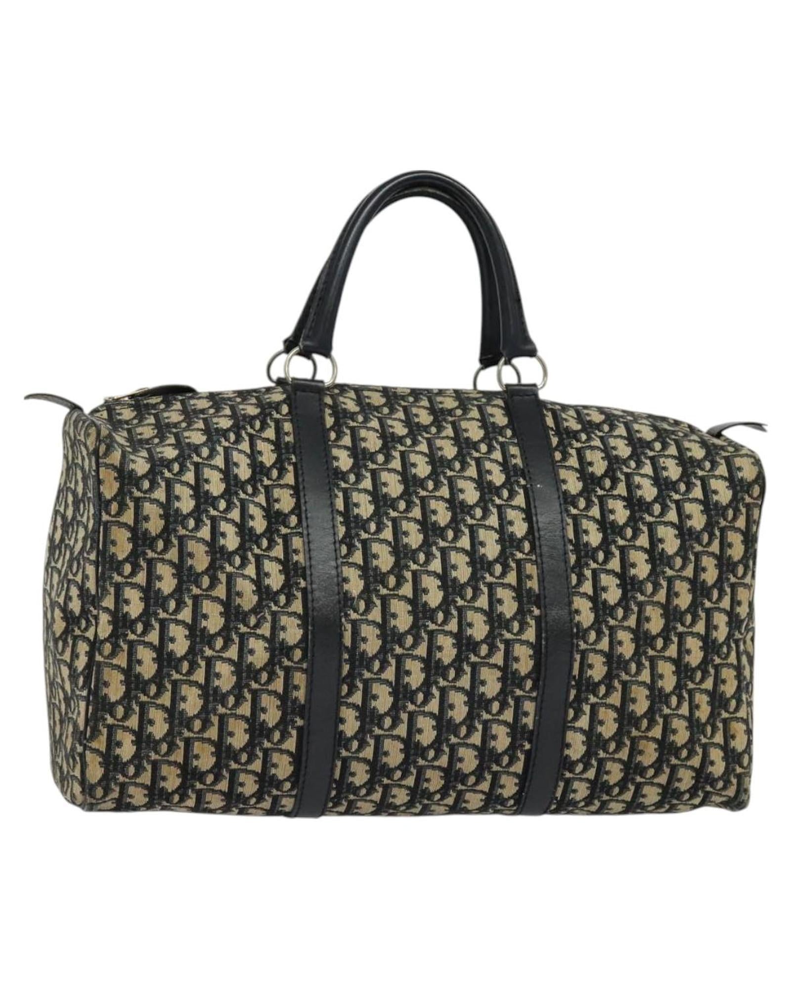 Dior Blue Canvas Tote Bag